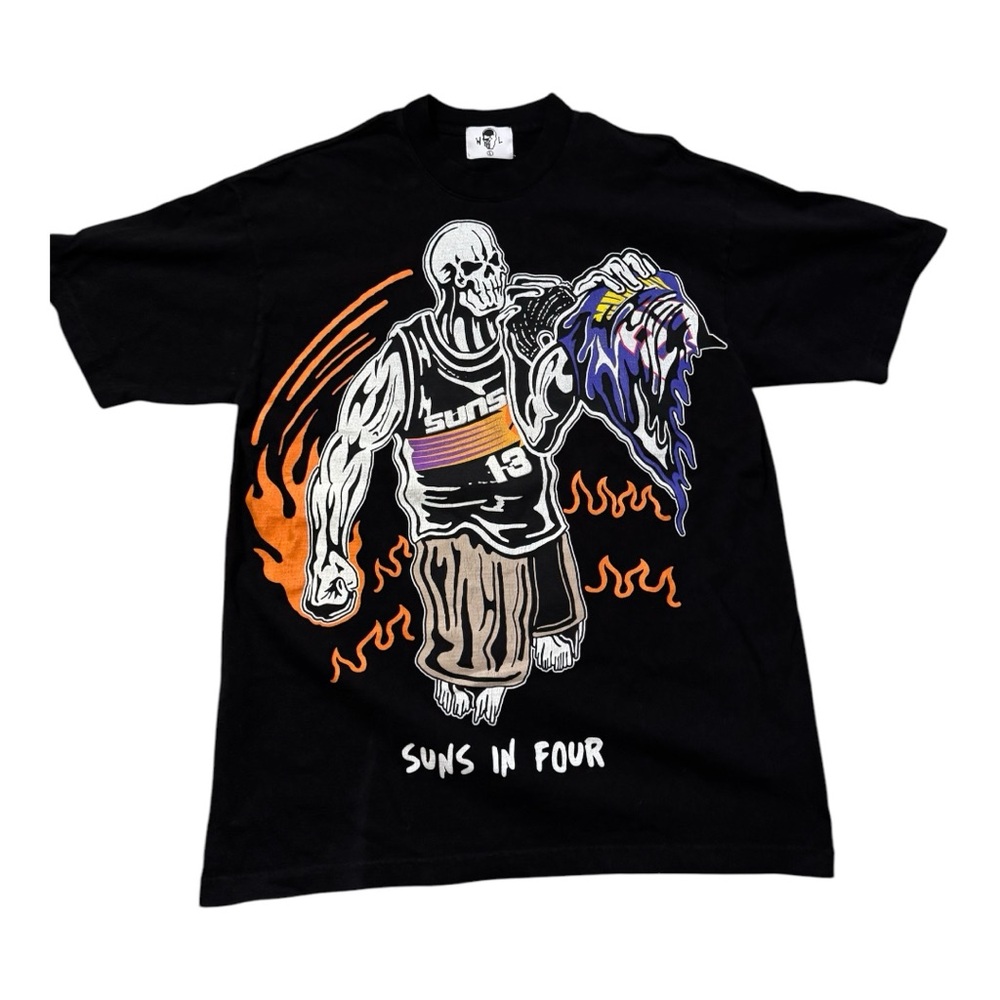 Warren Lotas Phoenix Suns Graphic Black T-Shirt sz Large